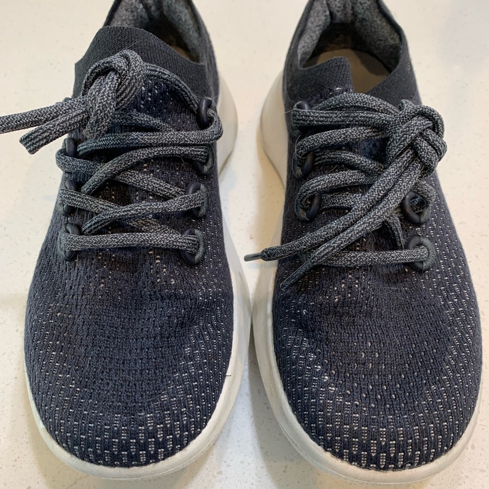 Allbirds Tree Dashers, W’s 7, Thunder (dark blue-black)